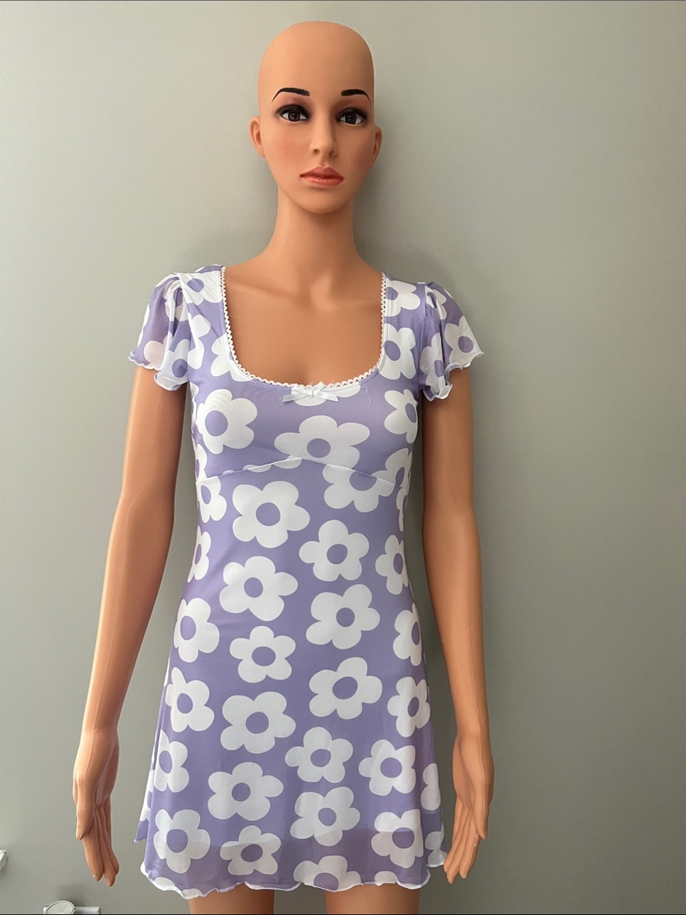 ‼️NWT‼️Dolls Kill X Sugar Thrillz Pollen In Luv Mini Dress Small